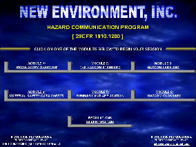 Screen Shot: 2-HOUR HAZARD COMMUNICATION FOR SELF-PACED PRESENTATION